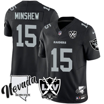 Raiders 2024 Vapor Limited Jersey - 65th Anniversary - All Stitched