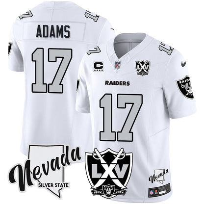 Raiders 2024 Vapor Limited Jersey - 65th Anniversary - All Stitched