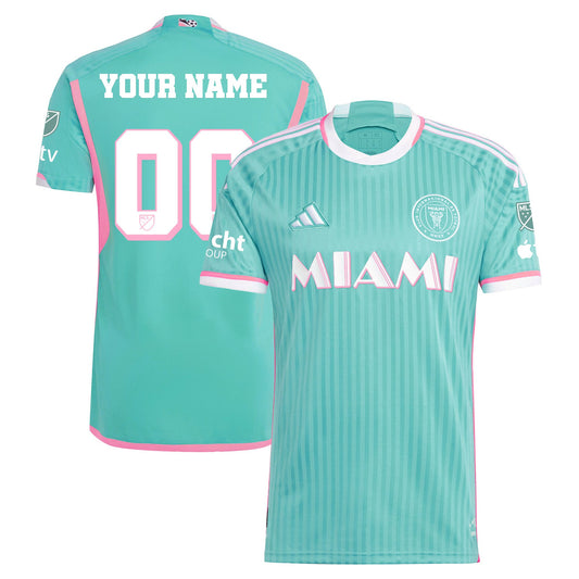 Custom Inter Miami Aqua 2024 Limited Jersey