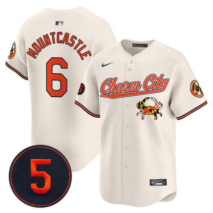 Baltimore Orioles Robinson Patch Vapor Premier Limited Jersey V8 - All Stitched