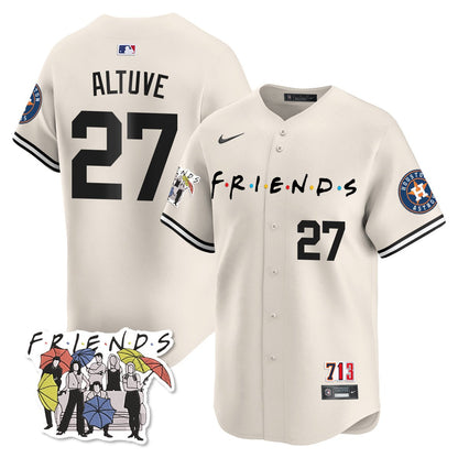 Astros F.R.I.E.N.D.S Night Limited Jersey - All Stitched