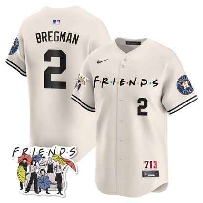 Astros F.R.I.E.N.D.S Night Limited Jersey - All Stitched