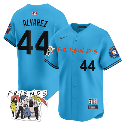 Astros F.R.I.E.N.D.S Night Limited Jersey - All Stitched