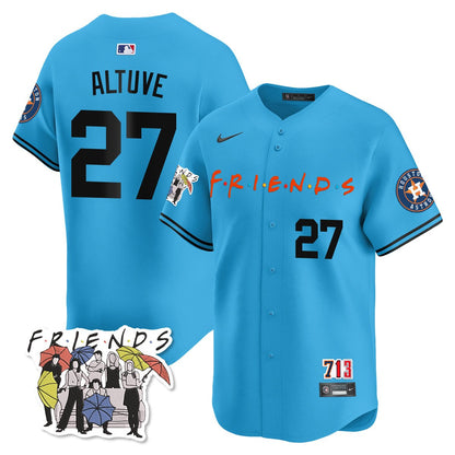 Astros F.R.I.E.N.D.S Night Limited Jersey - All Stitched