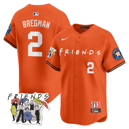 Astros F.R.I.E.N.D.S Night Limited Jersey - All Stitched