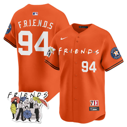 Astros F.R.I.E.N.D.S Night Limited Jersey - All Stitched