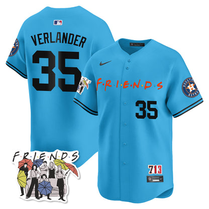 Astros F.R.I.E.N.D.S Night Limited Jersey - All Stitched