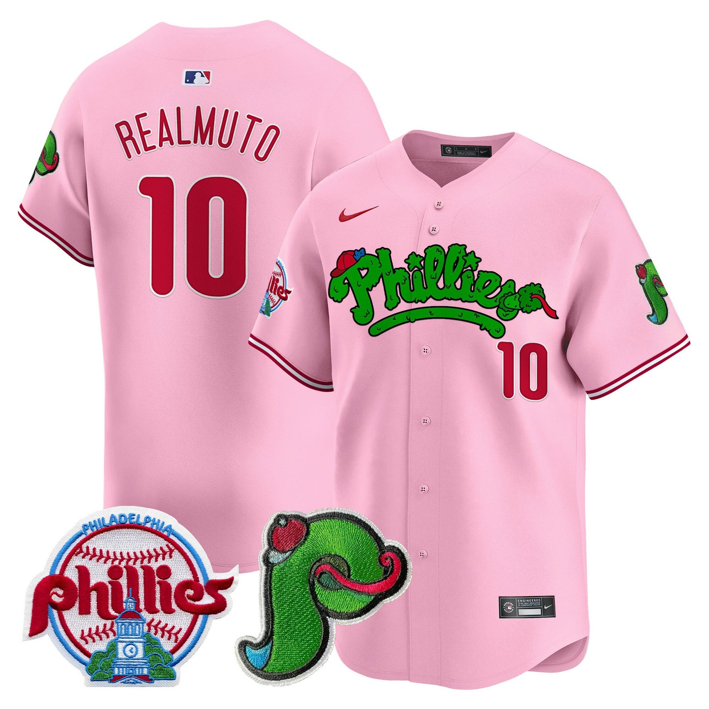 Unisex Phillies Phanatic Patch Vapor Premier Limited Jersey V3 - All Stitched