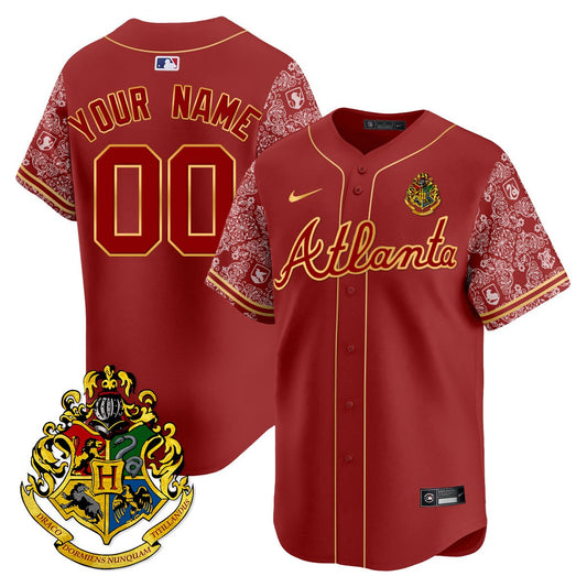 Custom Braves Harry Potter 2024 Limited Jersey