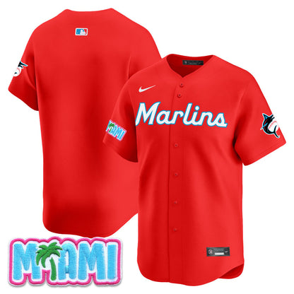 Miami Marlins Vice City Jersey - All Stitched