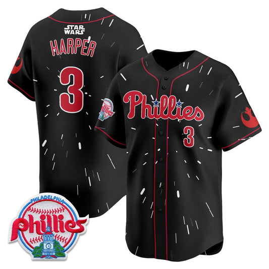 Men's Phillies Star Wars Night Jersey