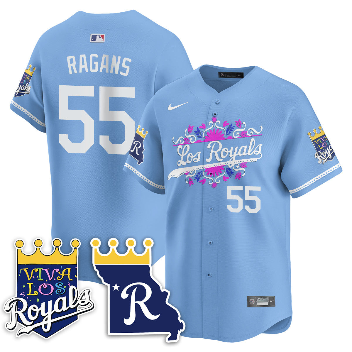 Viva Los Royals 2024 Vapor Limited Jersey