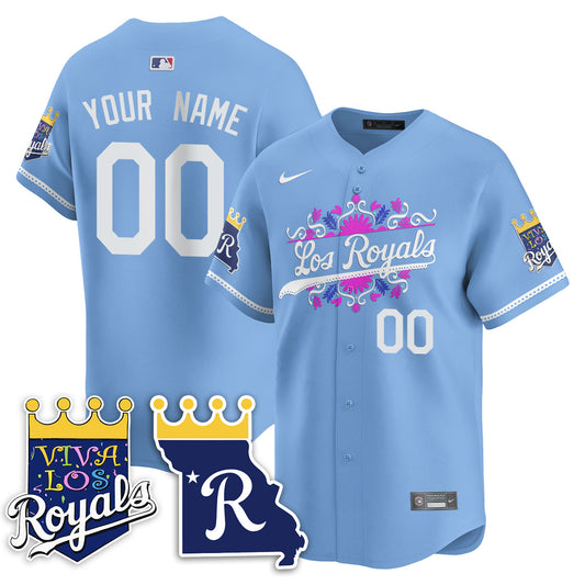 Men's Viva Los Royals 2024 Vapor Limited Jersey