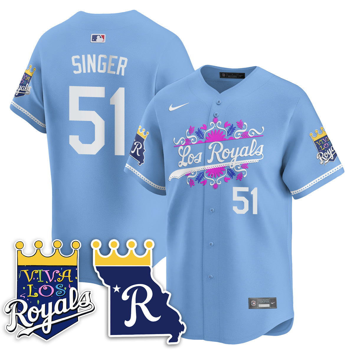 Viva Los Royals 2024 Vapor Limited Jersey