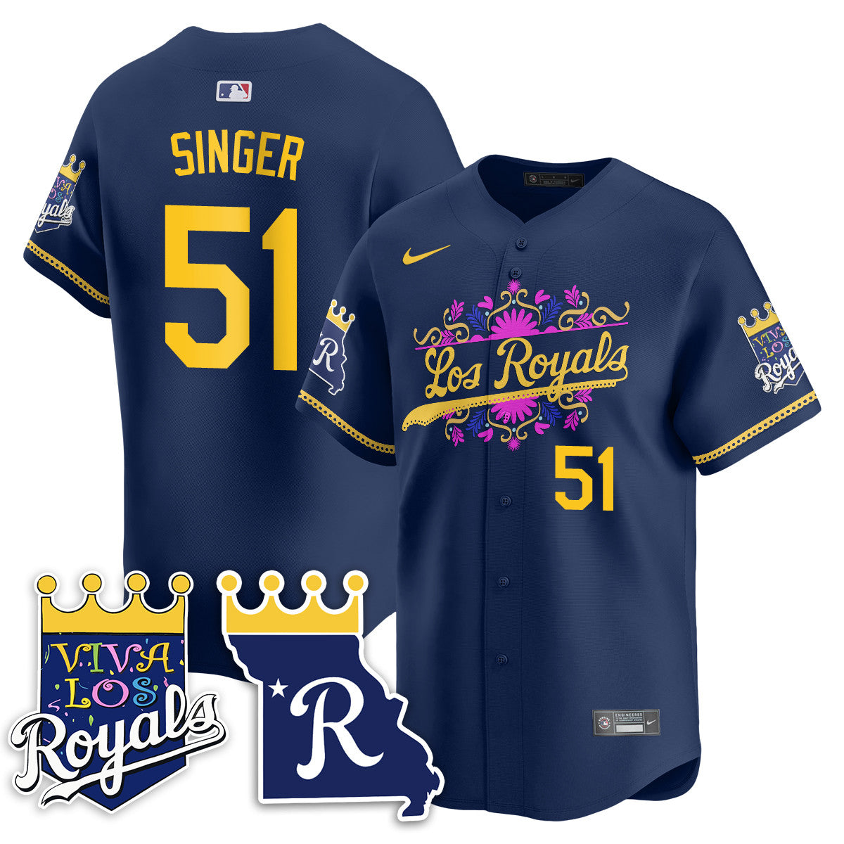 Viva Los Royals 2024 Vapor Limited Jersey