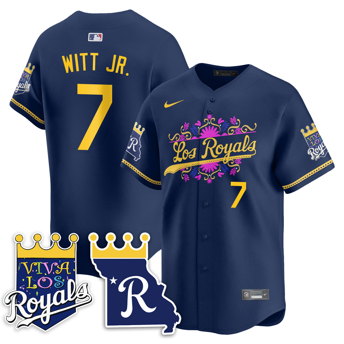 Viva Los Royals 2024 Vapor Limited Jersey