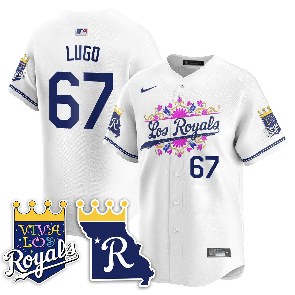 Viva Los Royals 2024 Vapor Limited Jersey