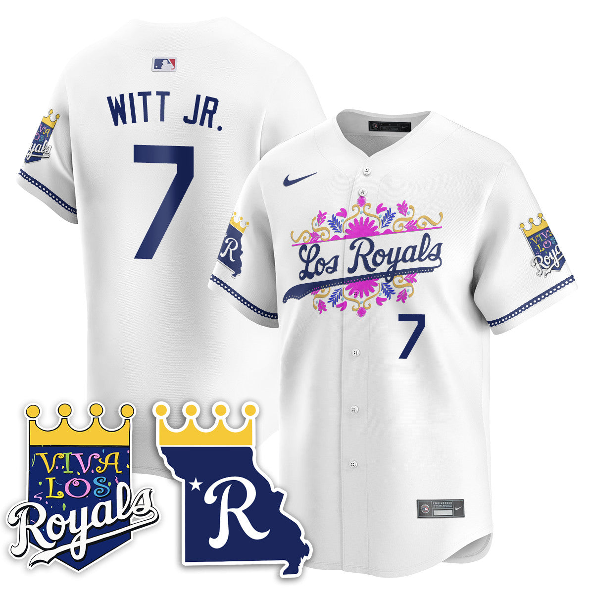 Viva Los Royals 2024 Vapor Limited Jersey