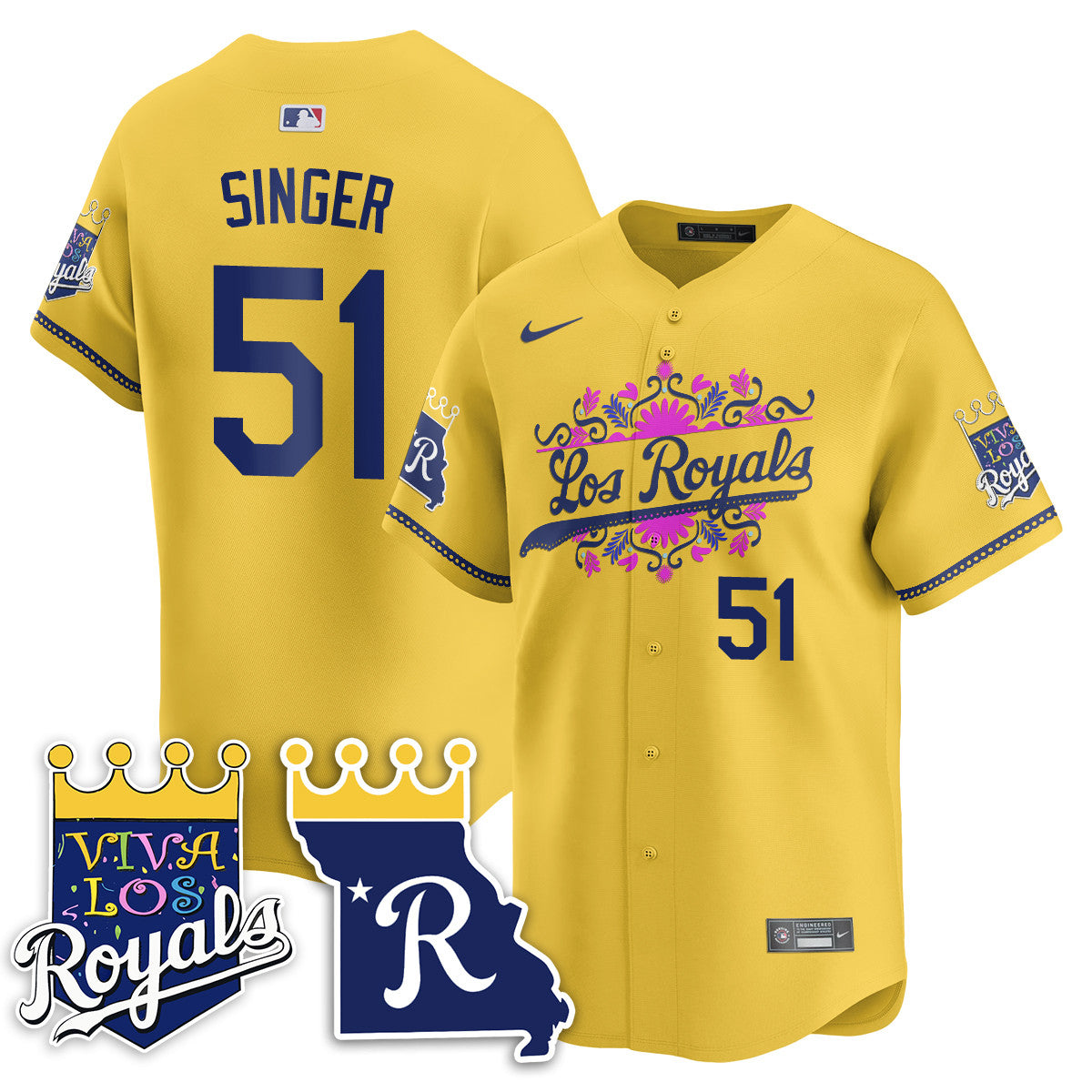 Viva Los Royals 2024 Vapor Limited Jersey