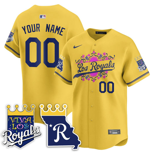 Custom Viva Los Royals 2024 Vapor Limited Jersey