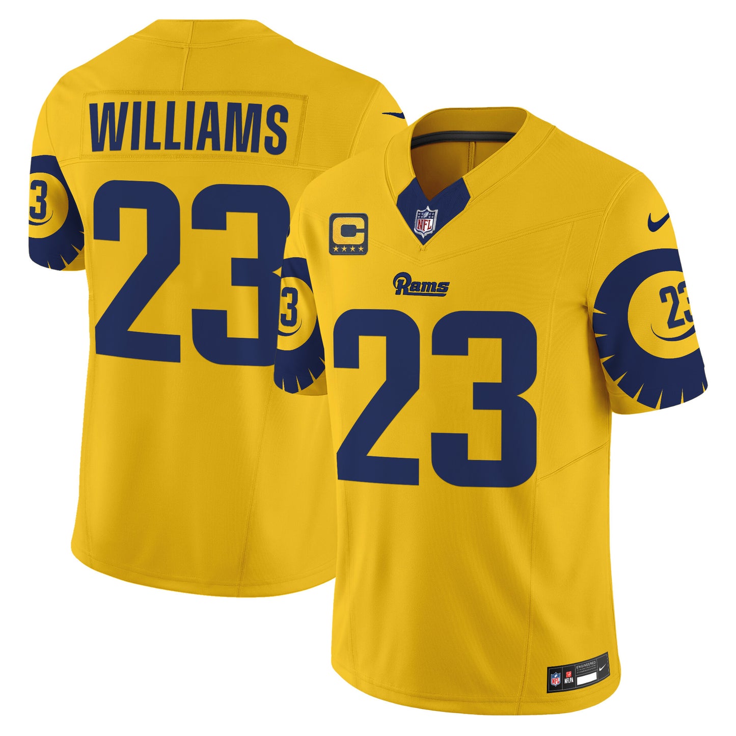 Rams Special Vapor Limited Jersey - All Stitched