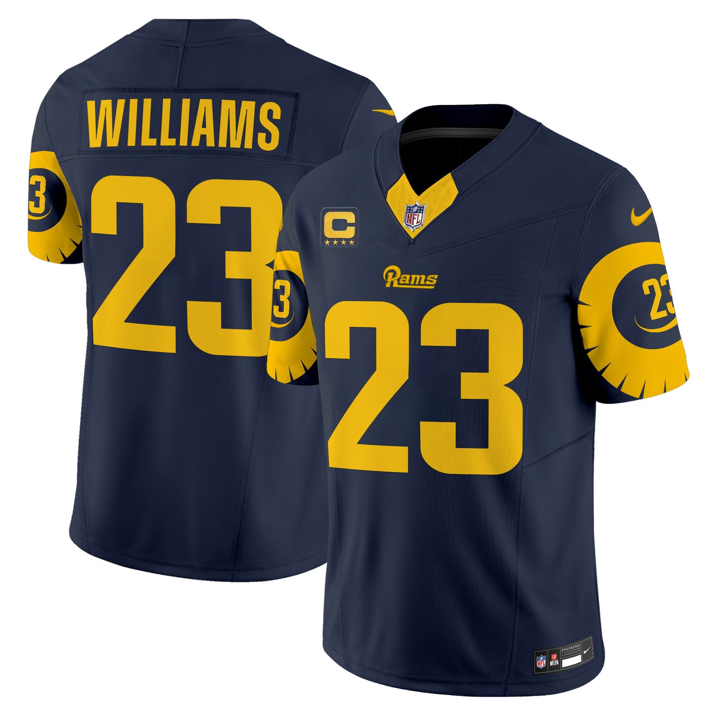 Rams Special Vapor Limited Jersey - All Stitched