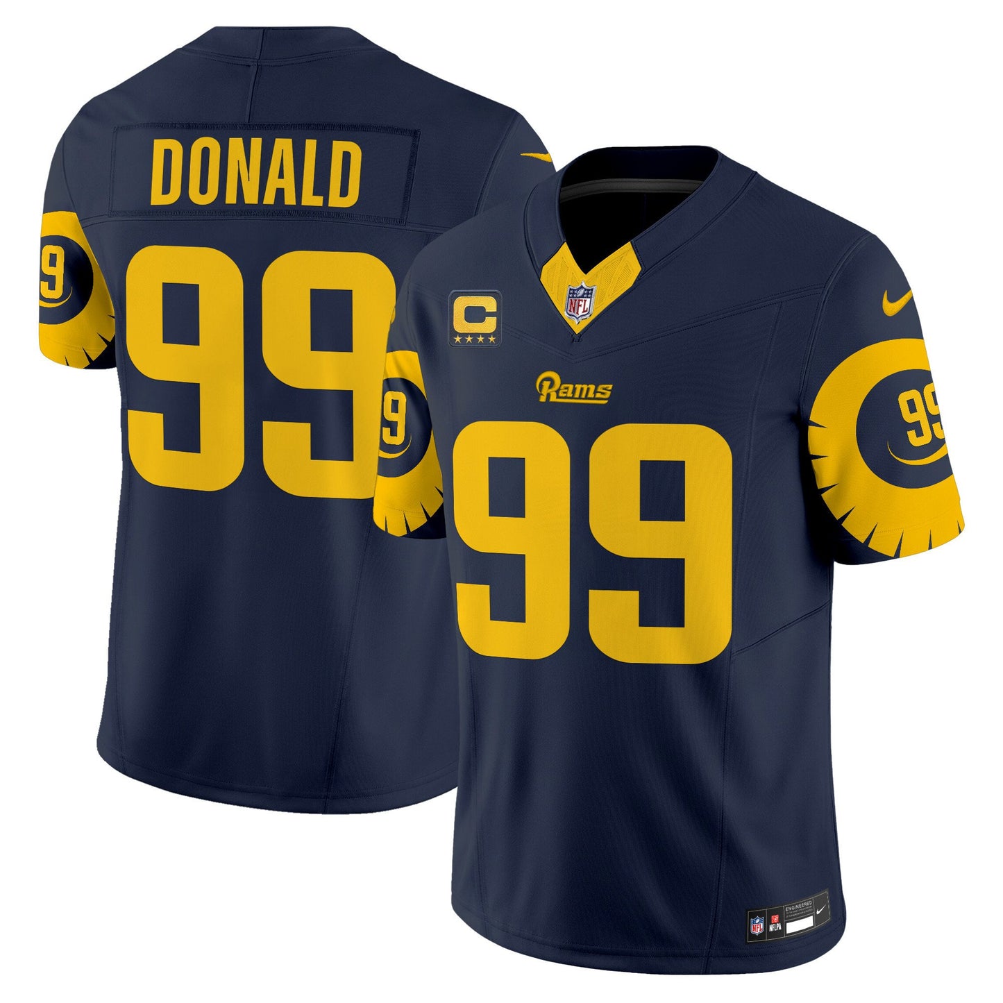 Rams Special Vapor Limited Jersey - All Stitched