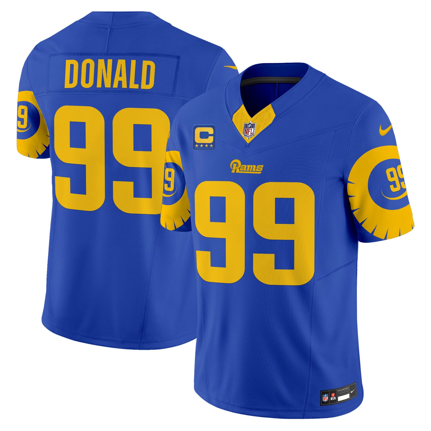 Rams Special Vapor Limited Jersey - All Stitched