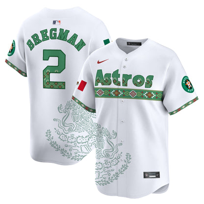 Astros Mexico Vapor Premier Limited Jersey - Printed