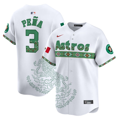 Astros Mexico Vapor Premier Limited Jersey - Printed