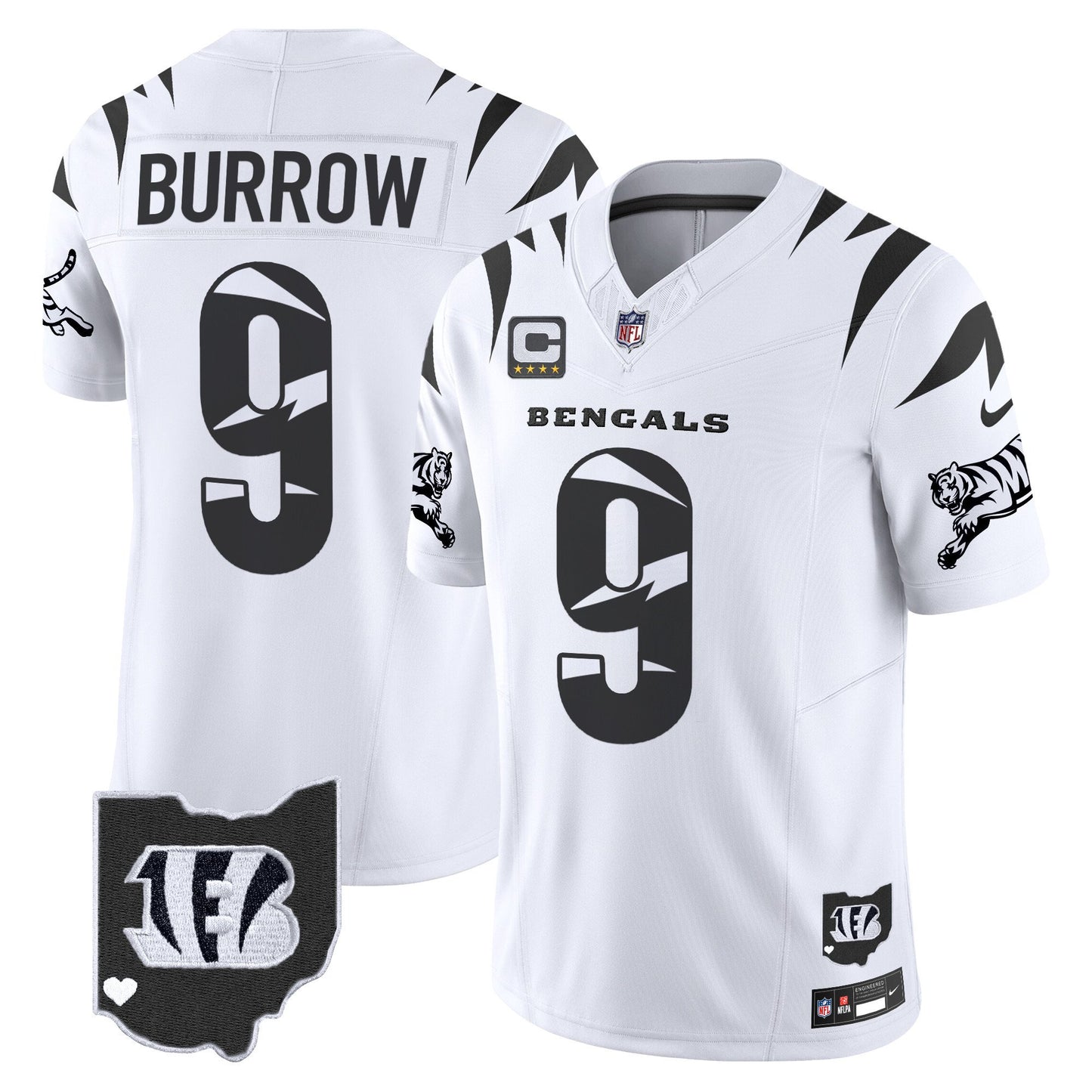 Bengals Special Vapor Limited Jersey - All Stitched