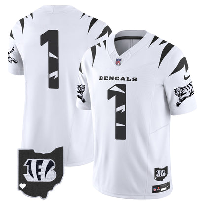 Bengals Special Vapor Limited Jersey - All Stitched