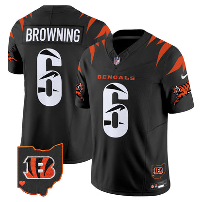 Bengals Special Vapor Limited Jersey - All Stitched