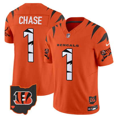 Bengals Special Vapor Limited Jersey - All Stitched