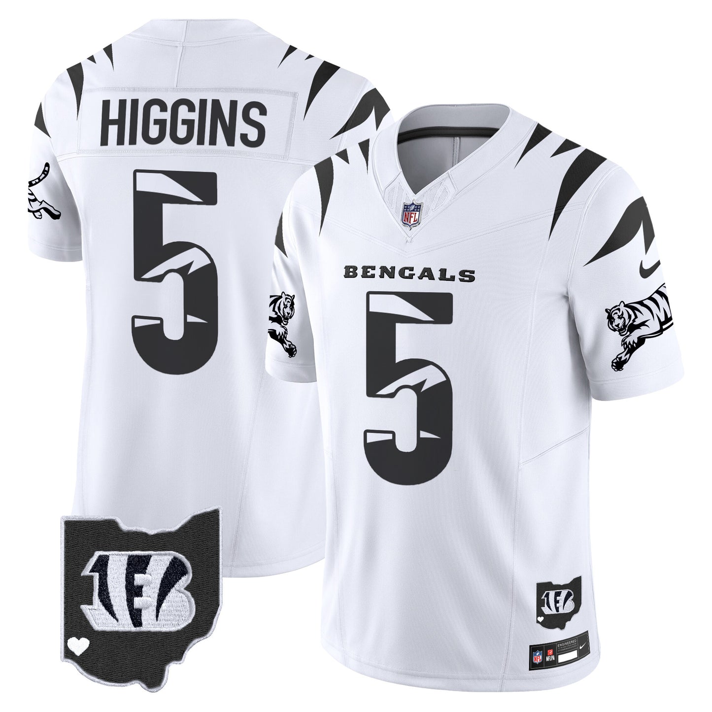 Bengals Special Vapor Limited Jersey - All Stitched