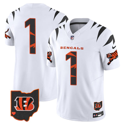 Bengals Special Vapor Limited Jersey - All Stitched