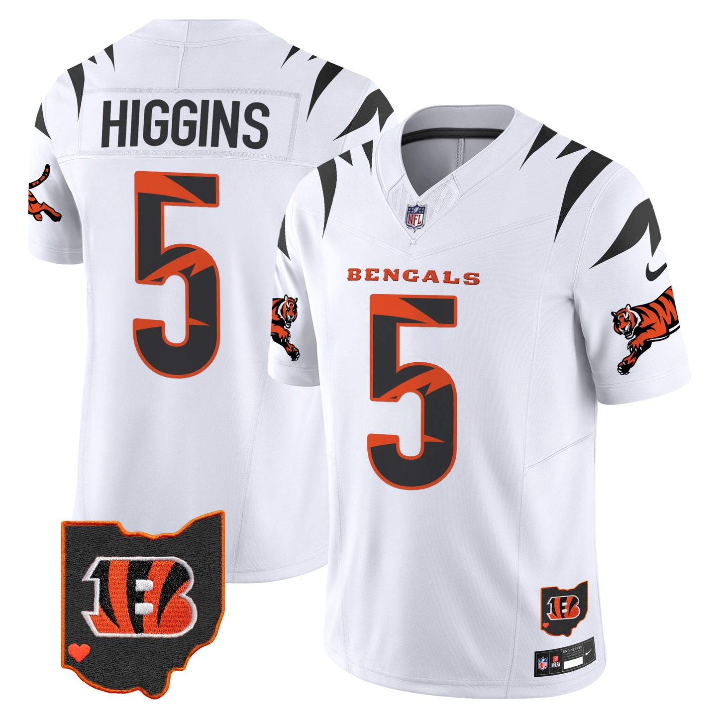 Bengals Special Vapor Limited Jersey - All Stitched