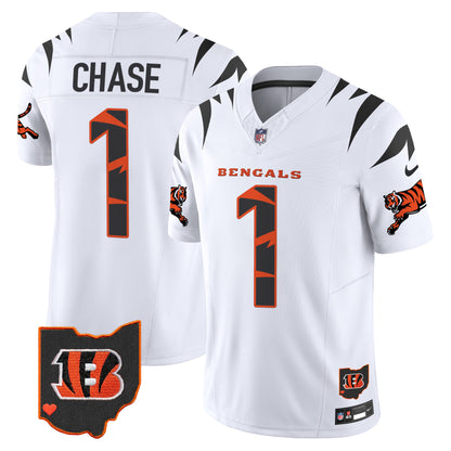 Bengals Special Vapor Limited Jersey - All Stitched