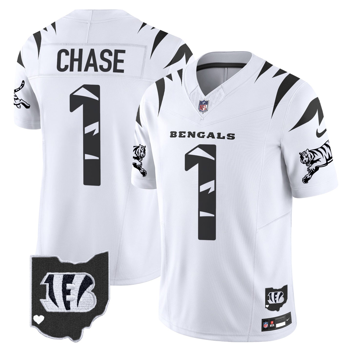 Bengals Special Vapor Limited Jersey - All Stitched