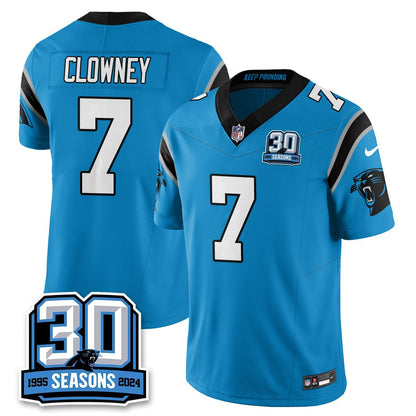 Carolina Panthers 2024 Vapot Limited Jersey - 30th Season - All Stitched