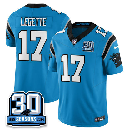 Carolina Panthers 2024 Vapot Limited Jersey - 30th Season - All Stitched