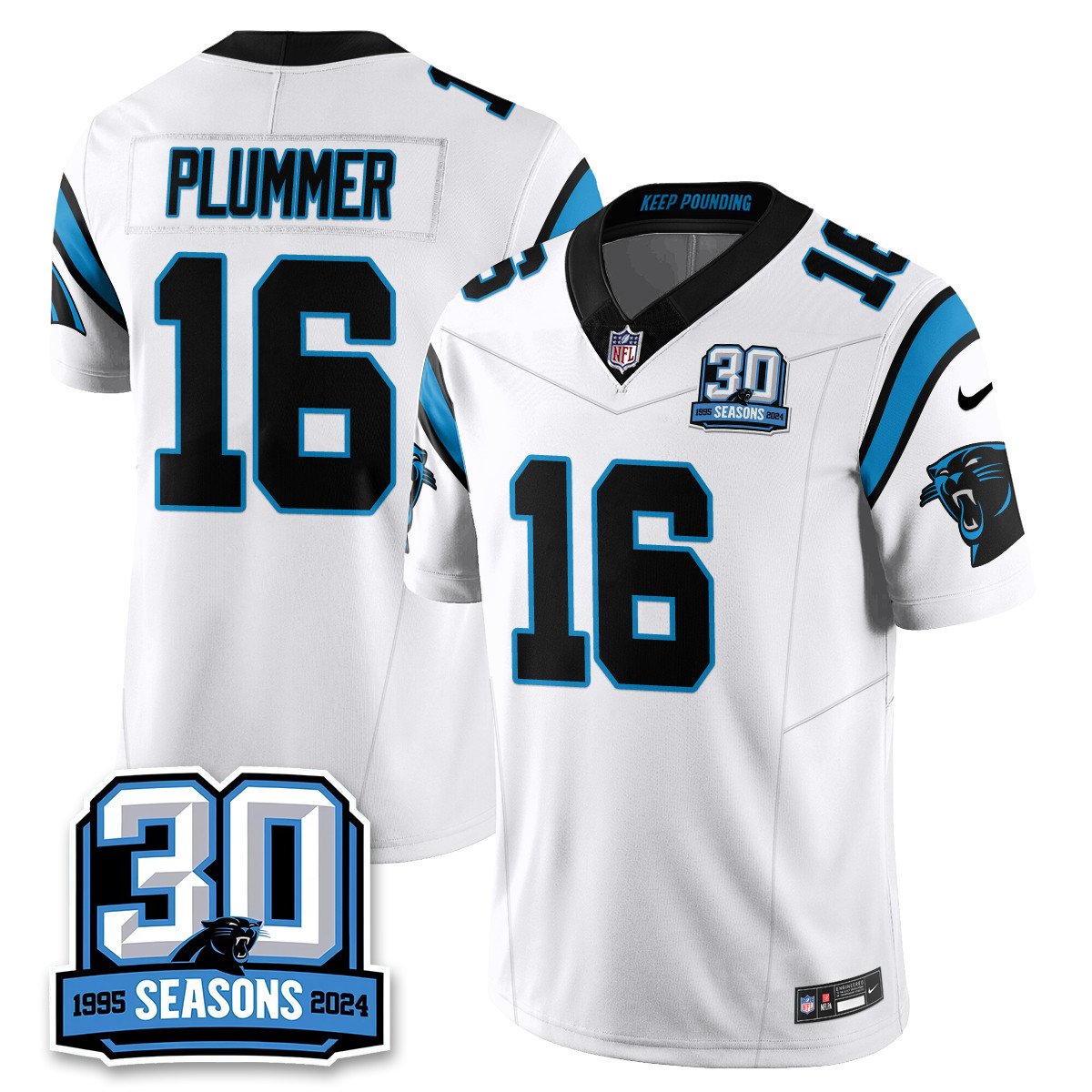 Carolina Panthers 2024 Vapot Limited Jersey - 30th Season - All Stitched