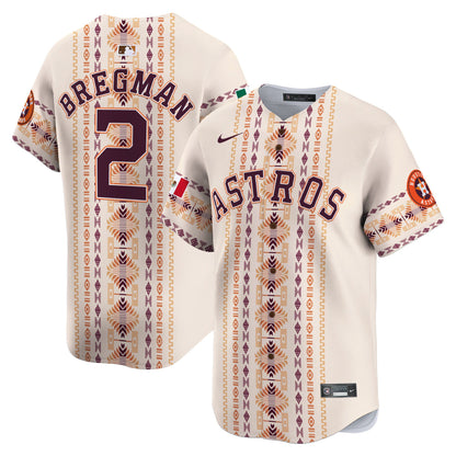 Astros Mexico Traditional Style Vapor Premier Limited Jersey - Printed