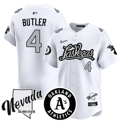 Athletics Black Silver 2024 Jersey N1 - All Stitched