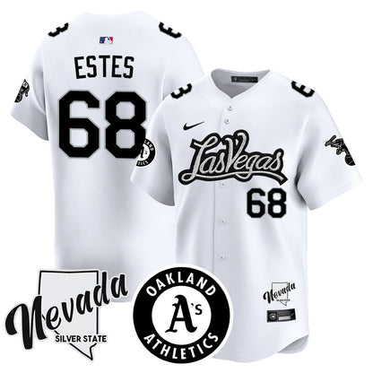 Athletics Black Silver 2024 Jersey N1 - All Stitched