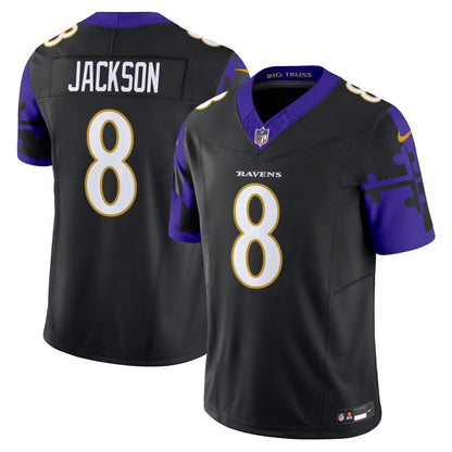Ravens Maryland Flag Vapor Limited Jersey - All Stitched
