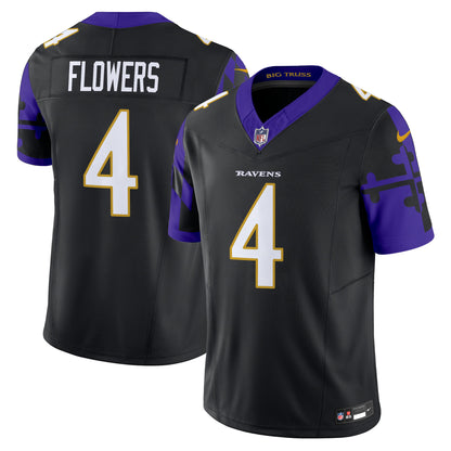 Ravens Maryland Flag Vapor Limited Jersey - All Stitched