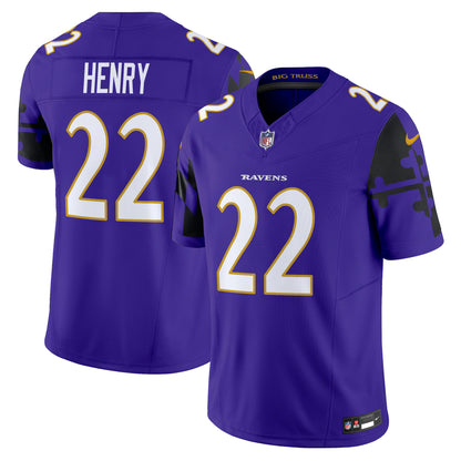 Ravens Maryland Flag Vapor Limited Jersey - All Stitched