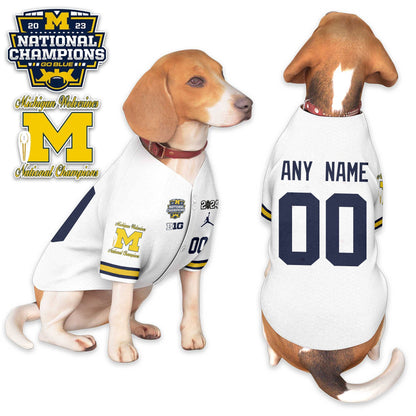 Michigan Wolverines 2024 Champions Pet Coat