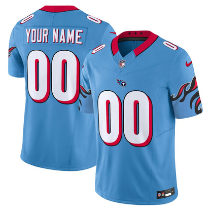 Tennessee Titans Special Vapor Limited Custom Jersey - All Stitched